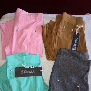 Yelete NWT women's color pants